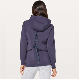 Lululemon Tied To You Zip Up Hooded Jacket